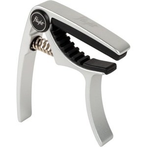 Flight Ukulele Capo Silver