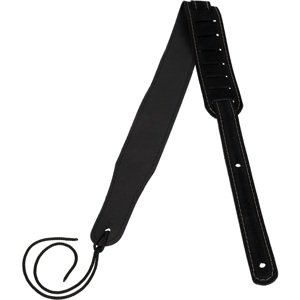 Flight S42 Black Suede Ukulele Strap