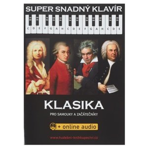 KN Super Snadný Klavír: Klasika pro samouky a začátečníky (+online aud