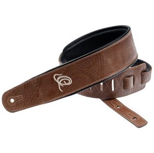 Ortega Leather Strap Natural Brown Flora