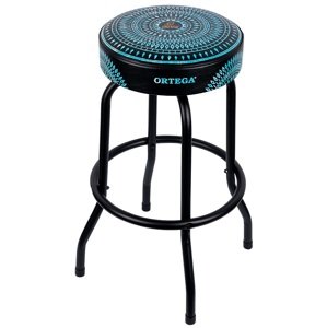 Ortega Bar Stool 30" Blue Kaleidoscope