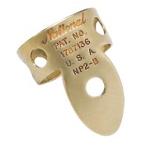 D'Addario National Brass Finger Picks - 4 pack