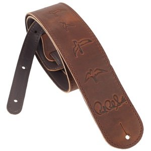 PRS Leather Birds Strap, Distressed Brown