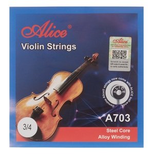 Alice A703 Basic Violin Strings 3/4