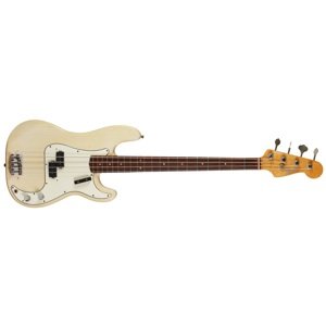 Fender 1966 Precision Bass Refin Trans Blonde 1-Piece Ash Body