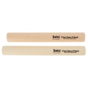 Sela 2-Tone Claves 25 Beech