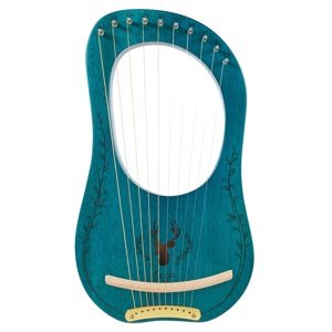 Cega Lyre Harp 10 Strings Blue