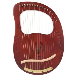 Cega Lyre Harp 16 Strings Coffee