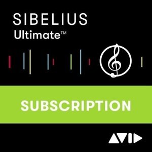 AVID Sibelius Ultimate Perpetual License 3 Years Updates + Support Pla