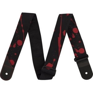 Jackson Splatter Strap, Black & Red