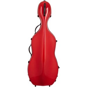 Bacio Instruments Fiberglass Cello Case RD 4/4