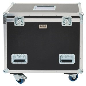 Razzor Cases PREMIUM 2x L-Acoustics A10 WIDE  with unbraked 100mm whee