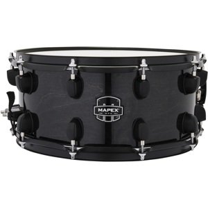 Mapex 14" x 6.5" MPX Maple/Poplar Hybrid Shell Transparent Midnight Bl