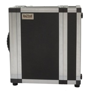 Razzor Cases Rack with telescopic pull-out handle and compartment for