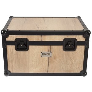 Razzor Cases Accessory Case 600x400x330 wood BK HW