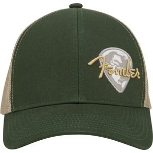 Fender Globe Pick Patch Hat, Green/Khaki, One Size
