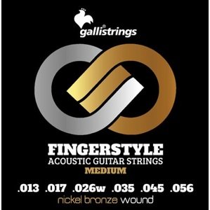 Galli GFS1256 Fingerstyle Nickel Bronze Medium Light