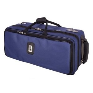 Marcus Bonna Case for 2 Piston Trumpets model MB, Blue Nylon