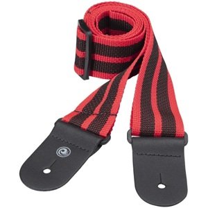 D'Addario Guitar Strap Black & Red