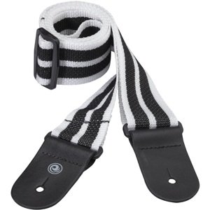 D'Addario Guitar Strap Black & White