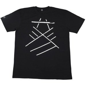 Furch Black T-shirt print bracing L