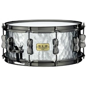 Tama 14" x 6" S.L.P. Expressive Hammered Steel Snare Drum