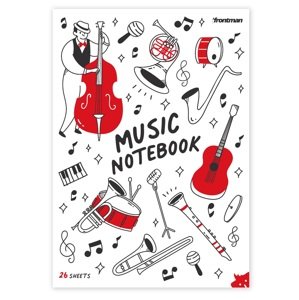 Frontman A4 - notový blok