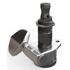 D'Addario PWAT-331L Auto-Trim Locking Tuning Machines, 3 + 3 Setup, Ch