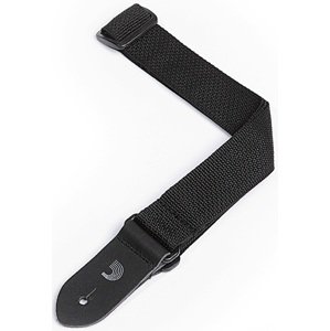 D'Addario Polypropylene Ukulele Strap Black