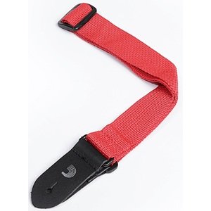 D'Addario Polypropylene Ukulele Strap Red