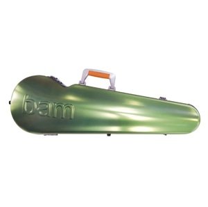 Bam GRAFFITI Hightech Contoured Violin case Green