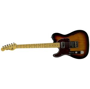 G&L Tribute ASAT Classic Bluesboy Semi-Hollow Lefty 3-Tone Sunburst MP