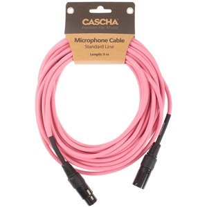 Cascha Standard Line Mic Cable Pink 9m