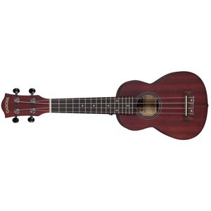 Cascha HH 2263L Soprano Mahogany LH Red