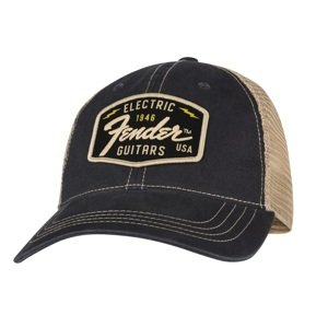 Fender Transition Logo Patch Hat,Blk/Stone