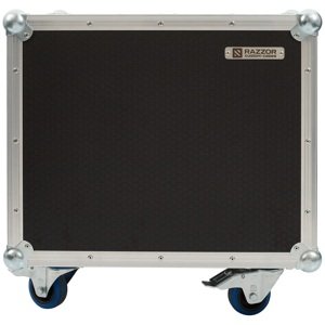 Razzor Cases HEXA 9U rack 320 with suspension, with wheels