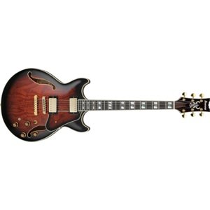 Ibanez AM153QA Dark Brown Sunburst