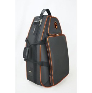 Marcus Bonna MB-5St XL, Black Nylon and Rim Orange with Sheet Music Ba