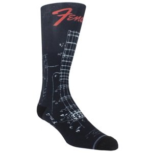 Perri's Leathers Fender Dye Sublimated Crew Socks