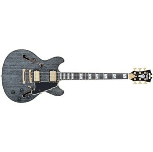 D'Angelico Excel Mini DC Black Dog