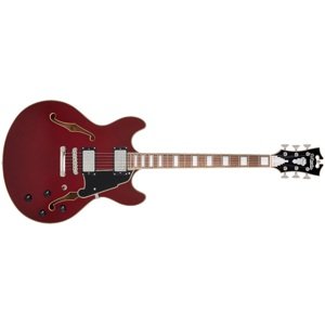 D'Angelico Premier DC Burnt Red