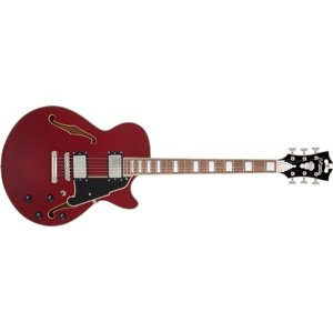 D'Angelico Premier SS Burnt Red