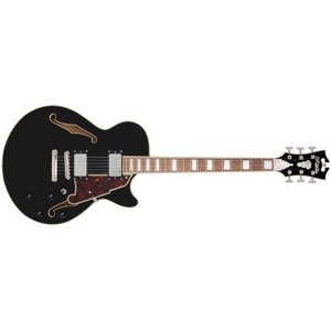 D'Angelico Premier SS Solid Black
