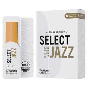 D'Addario Organic Select Jazz Filed Alto Saxophone 2 Hard