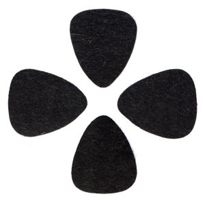 Timber Tones Felt Tones Black Wool Felt 4-Pack