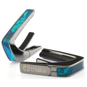 Thalia Shell Collection Teal Angel Black Chrome