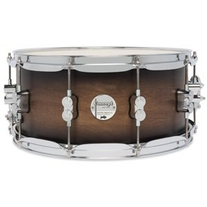 PDP 14" x 6,5" Concept Maple Satin Charcoal Burst Lacquer