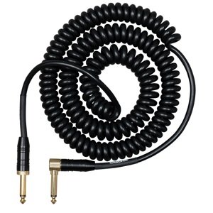 Cascha Advanced Line Guitar Cable Curly Black 6m