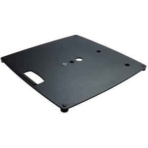K&M 26716 Base plate L (3 x M20) Black