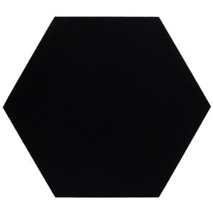 Pyramid Hexagon Black